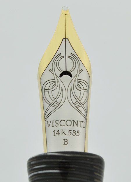 Visconti Wall Street Limited Edition Fountain Pen - Grey Celluloid